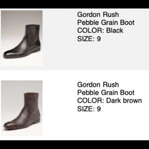 Gordon Rush Chelsea Boots in black